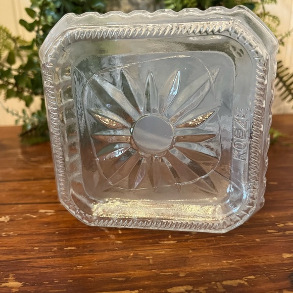 Vintage Cut Glass Storage Jar Canister - Picture 4 of 5